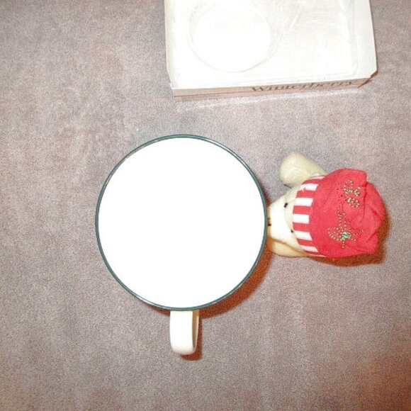 Pfaltzgraff Winterberry Christmas Mug & Teddy Bear Ornament Holiday Gift Set NEW - Picture 9 of 12